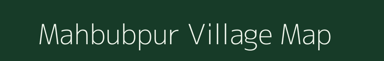 Mahbubpur village map in Uttar Pradesh