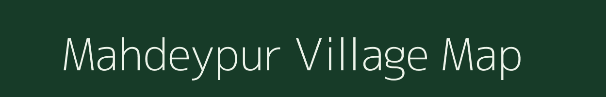 Mahdeypur village map in Uttar Pradesh