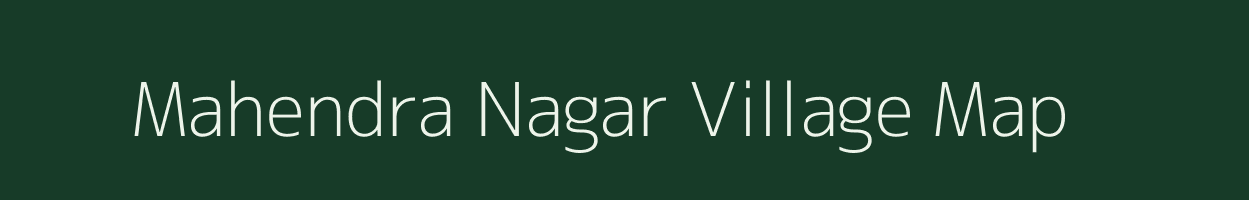 Mahendra Nagar village map in West Bengal