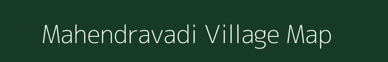 Mahendravadi village map in Tamil Nadu