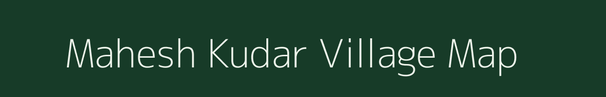 Mahesh Kudar village map in Jharkhand