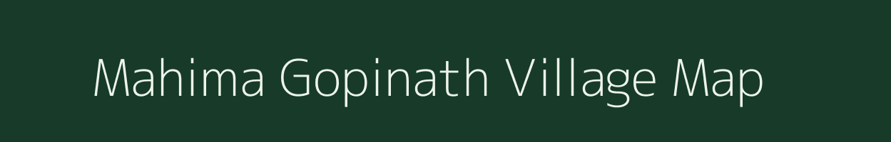 Mahima Gopinath village map in Bihar