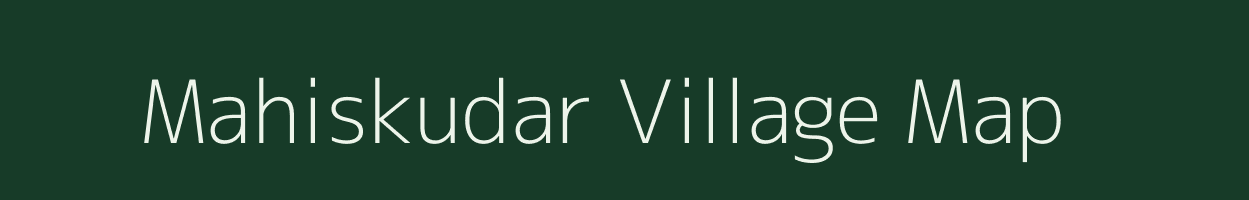 Mahiskudar village map in Odisha