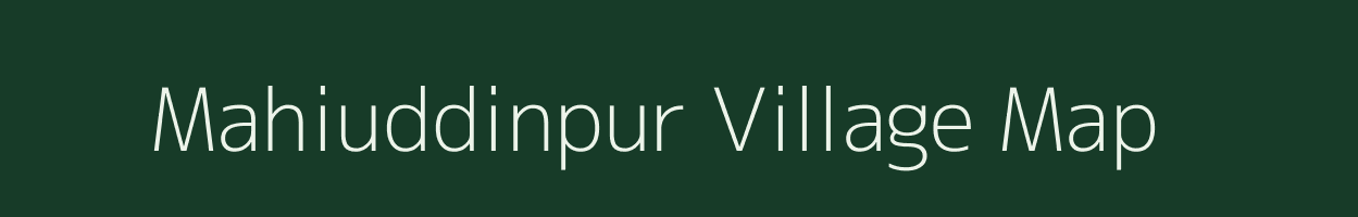 Mahiuddinpur village map in Uttar Pradesh