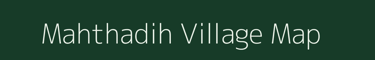 Mahthadih village map in Bihar