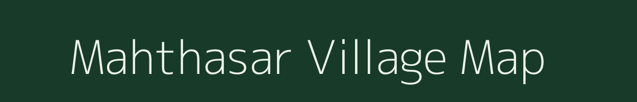 Mahthasar village map in Jharkhand