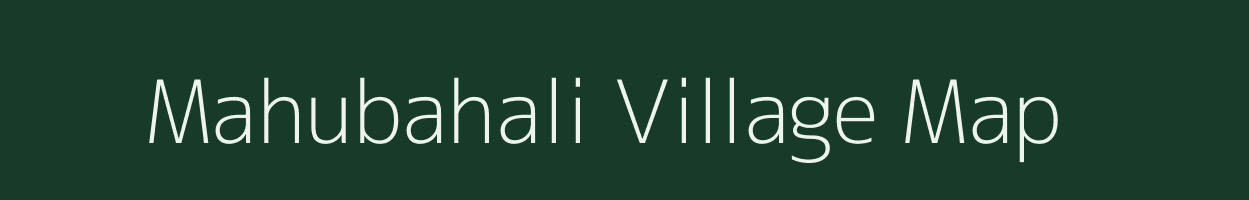 Mahubahali village map in Odisha