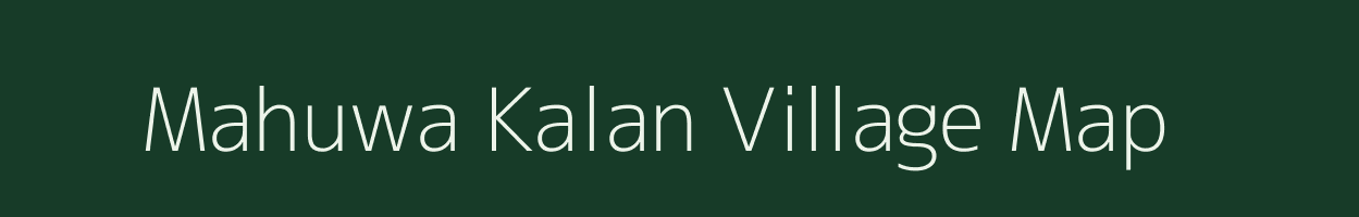 Mahuwa Kalan village map in Rajasthan