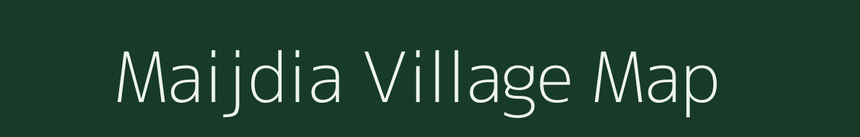 Maijdia village map in West Bengal