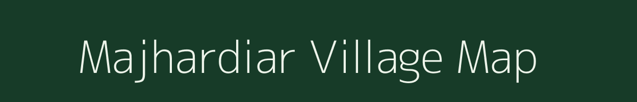 Majhardiar village map in West Bengal