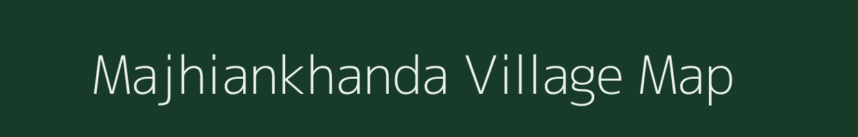 Majhiankhanda village map in Odisha