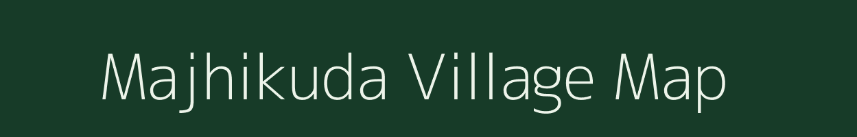 Majhikuda village map in Odisha