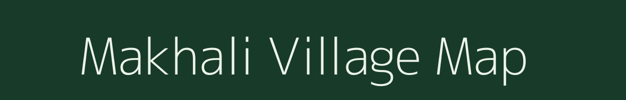 Makhali village map in Meghalaya