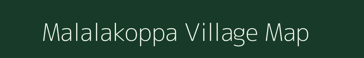 Malalakoppa village map in Karnataka