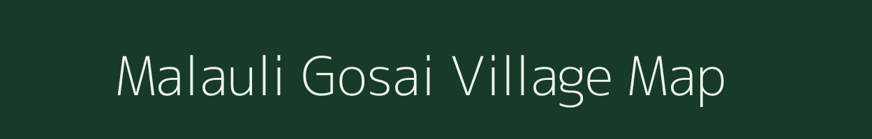 Malauli Gosai village map in Uttar Pradesh