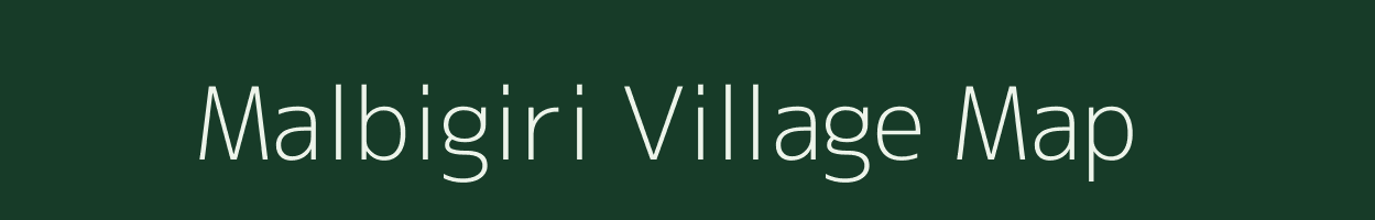 Malbigiri village map in Meghalaya