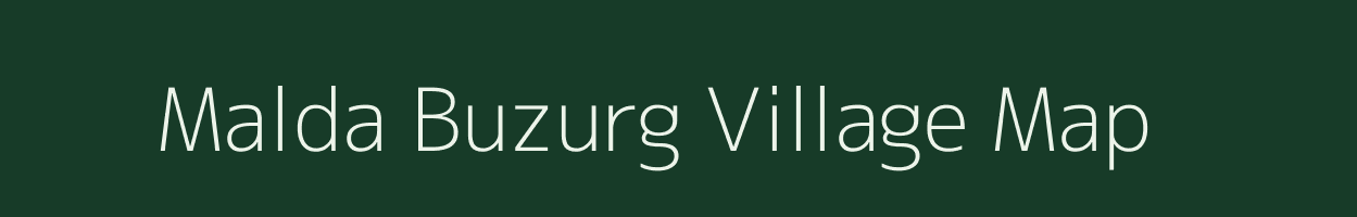 Malda Buzurg village map in Bihar