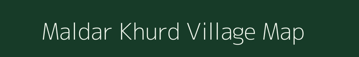 Maldar Khurd village map in Rajasthan