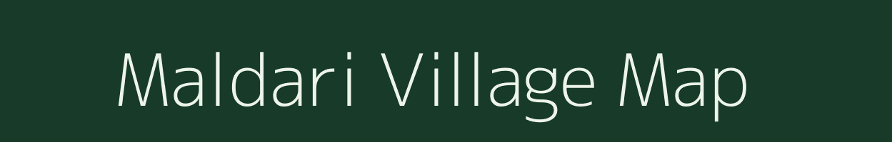 Maldari village map in West Bengal