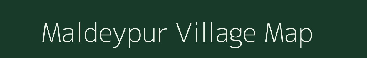 Maldeypur village map in Uttar Pradesh