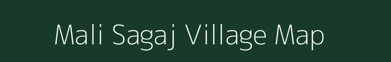 Mali Sagaj village map in Maharashtra