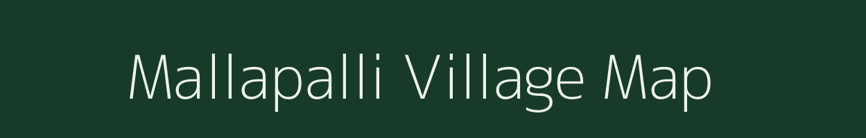 Mallapalli village map in Tamil Nadu