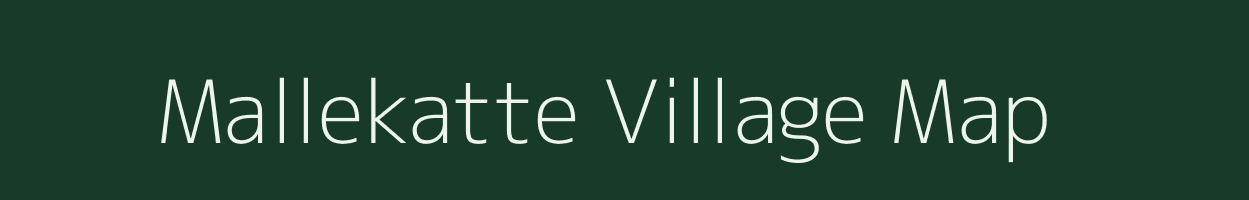 Mallekatte village map in Karnataka