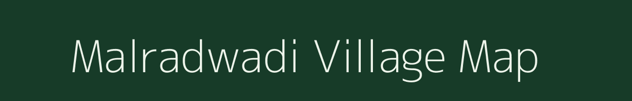 Malradwadi village map in Maharashtra
