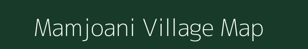 Mamjoani village map in West Bengal