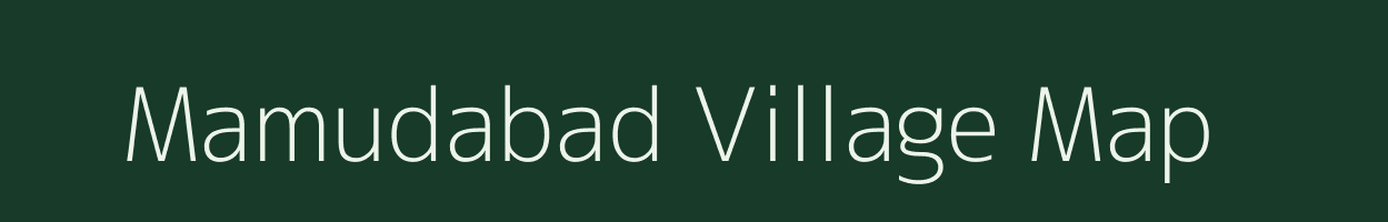 Mamudabad village map in West Bengal