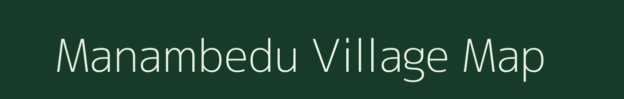 Manambedu village map in Tamil Nadu