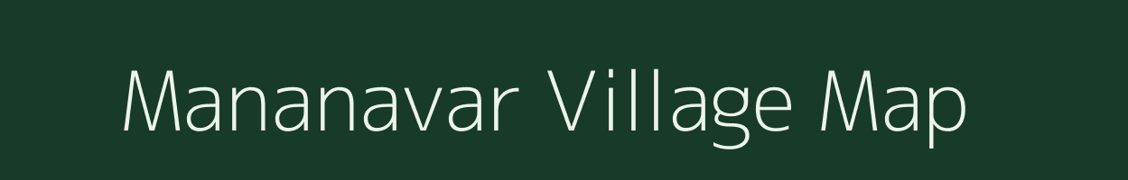 Mananavar village map in Rajasthan