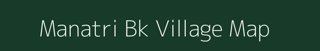 Manatri Bk village map in Maharashtra