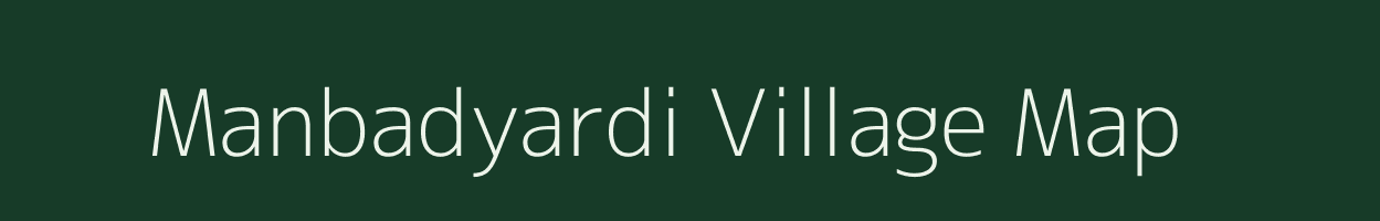 Manbadyardi village map in West Bengal