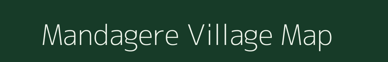 Mandagere village map in Karnataka