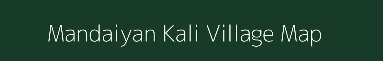 Mandaiyan Kali village map in Uttar Pradesh