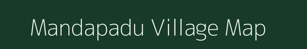 Mandapadu village map in Andhra Pradesh