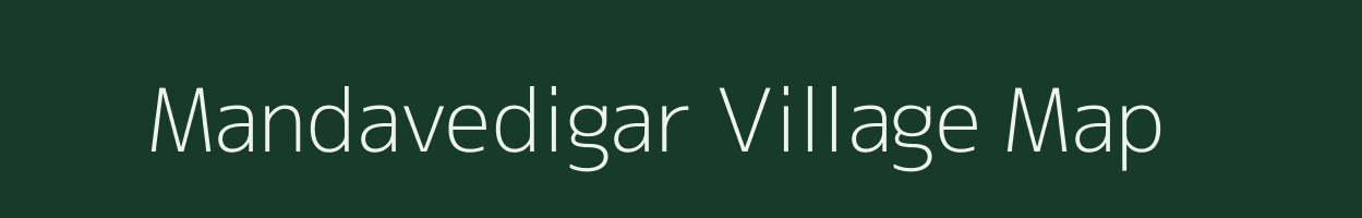 Mandavedigar village map in Maharashtra