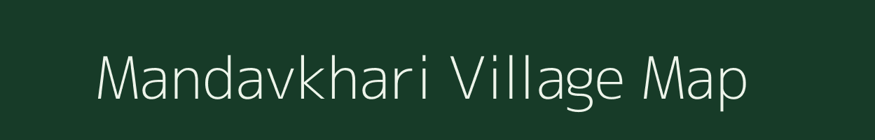 Mandavkhari village map in Maharashtra