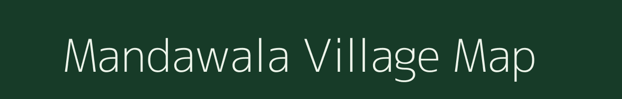 Mandawala village map in Rajasthan