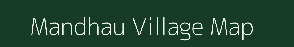 Mandhau village map in Rajasthan