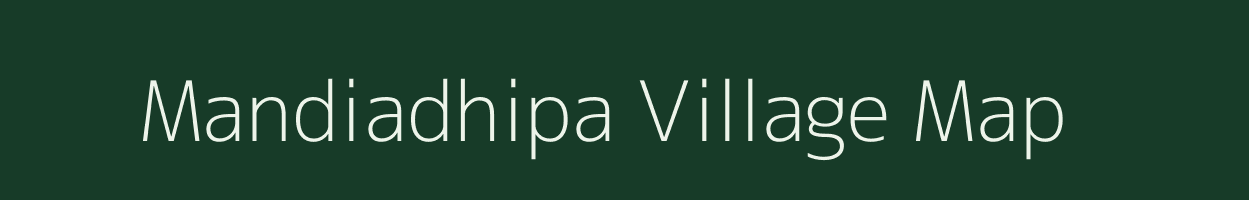 Mandiadhipa village map in Odisha