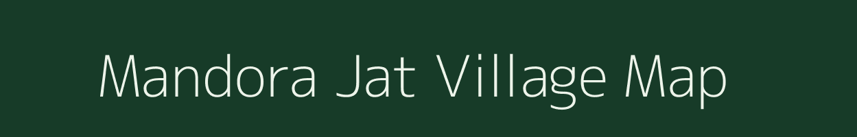 Mandora Jat village map in Uttar Pradesh