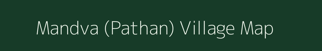 Mandva (Pathan) village map in Maharashtra