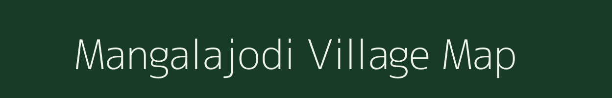 Mangalajodi village map in Odisha