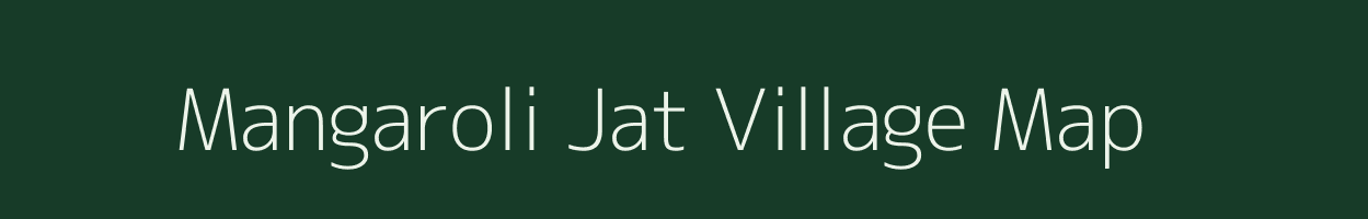 Mangaroli Jat village map in Uttar Pradesh