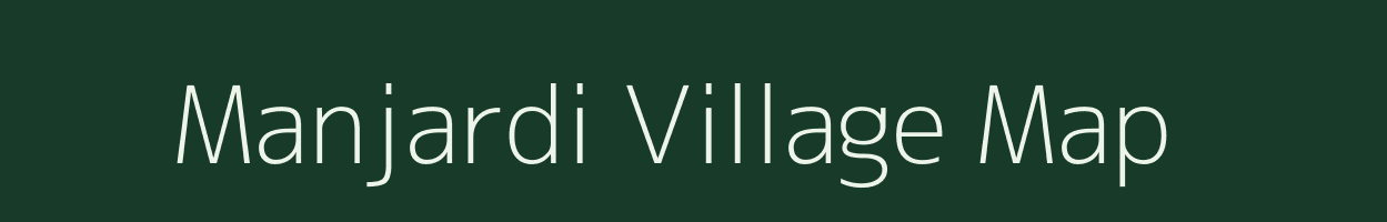 Manjardi village map in Maharashtra