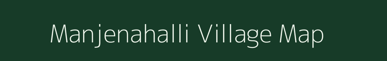 Manjenahalli village map in Karnataka