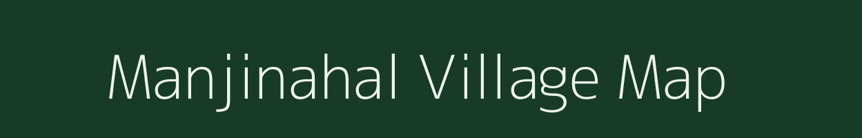 Manjinahal village map in Karnataka