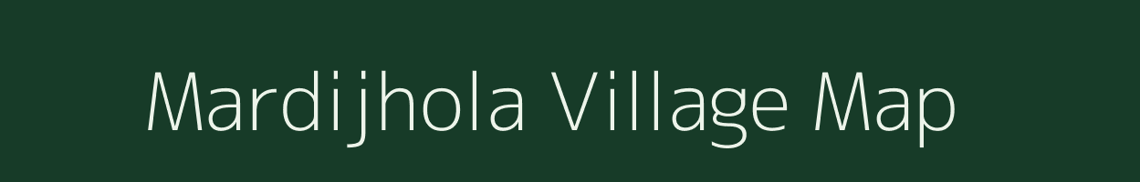 Mardijhola village map in Odisha